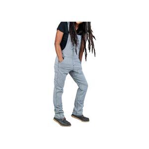 Dovetail Women’s Indigo/White Striped Freshley Overalls